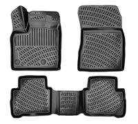 Generico Tappetini SET 4 PZ. Tappeti Auto in GOMMA -TPE 3D a Vaschetta Specifici COMPATIBILI con NISSAN Qashqai modello (J12) prodotte dal 04/2021 in poi - 8015031