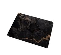 Generico Tappetino da bagno in marmo oro nero porta domestica personalizzato cuscino grigio fango diatomeo assorbente creativo(GZSF198 (4),60X90cm 23.6X35.4in)