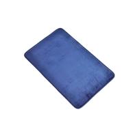 Generico Tappetino da bagno in memory foam - Tappeto da bagno ultra morbido, antimacchia, confortevole per camera da letto e cucina(Blue)