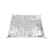 Generico Tappetino da campeggio Foglio di schiuma Isolamento in alluminio Tenda termica picnic for esterni Impronta che riflette il calore(M- 160x200cm)