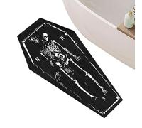 Generico Tappetino da cucina di - pavimenti da bagno progettati in gomma Matro per i pavimenti | Il tappetino rimane a pavimento pulito MATTO SCARICO | Spider Web Bat Ghost per Halloweens Decor Anno