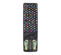 Generico Tappetino Massaggiante per Piedi in Plastica 120X35 CM Agopressione e Riflessologia Plantare Massaggiatore Punti di Agopuntura per Sollievo Stanchezza Pieghevole e Portatile per