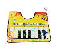 Generico Tappetino Musicale per WC - Piano Mat da Bagno, Divertente Tappeto Sonoro per Toilette, Creativa Tastiera Musicale per Casa