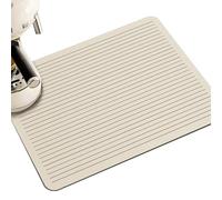 Generico Tappetino Per Asciugare Le Stoviglie | Sottocoppa Antiscivolo Per Caffè - Tappetino Assorbente E Scolante Per Stoviglie,Per Credenza Bagno Tazze Tavolo Da Pranzo Tè Ristorante