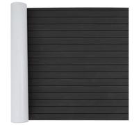 Generico Tappetino per Barche Rigato Grigio Scuro e Nero 240 x 90 cm Eva,Prato e Giardino,Vita all'aperto-42046768