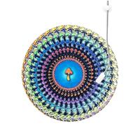 Generico Tappetino per Giradischi,Musicali Con Illusione Ottica Da 30 Centimetri,Slipmat Zoetrope Animato Per Dischi In Vinile | Protezione per Attrezzatura Audio Ascolto Musicale Home Studio