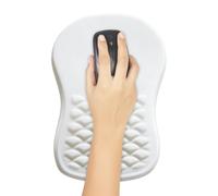 Generico Tappetino per Mouse con Massaggio Polso, Supporto Polso Inclinato Rimbalzante con Memory Foam e Base Antiscivolo, Ergonomico e Resistente all’Usura, Per Ufficio e Gaming