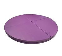 Generico Tappetino per Pole Dance, Imbottitura di Sicurezza Spessa e Pieghevole Extra Large per Pavimento, Cuscino Portatile per Yoga, Esercizi e Danza per casa, Palestra e Studio (Viola, 200 cm x 3