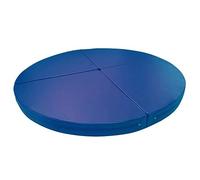 Generico Tappetino per Pole Dance, Imbottitura di Sicurezza Spessa e Pieghevole Extra Large per Pavimento, Cuscino Portatile per Yoga, Esercizi e Danza per casa, Palestra e Studio (Blu, 120 cm x 5 cm