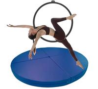 Generico Tappetino per Pole Dance, Spesso Tappetino Rosa di Sicurezza per Pole Dance e Cerchio Aereo, Tappetino di Sicurezza Pieghevole in Schiuma per studi di Danza, Bar, casa e Palestra (Blu, 1.150