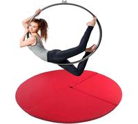 Generico Tappetino per Pole Dance, Tappetino di Sicurezza per Cerchio Aereo, Design Spesso e Pieghevole per Palestra Domestica e palo da Ballo, Resistente Imbottitura Antiurto per Allenamento e Perfo