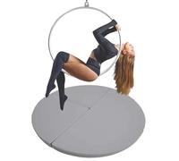 Generico Tappetino per Pole Dance, Tappetino di Sicurezza per Cerchio Aereo per Danza e Fitness, Tappetino di Sicurezza Portatile Antiscivolo per palo da Striptease, cus