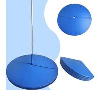 Generico Tappetino per Pole Dance, Tappetino Rotondo Portatile Antiurto per Danza, Yoga ed Esercizi, Cuscino di Sicurezza Pieghevole, Perfetto per artisti e Appassionati