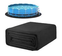 Generico Tappetino per Rivestimento Piscina - Tappetino Protettivo per Pavimento per Vasca, da Esterno per Piscina A Terra - per Calcestruzzo, Cemento, Esterno, Prato, Campeggio, Estate, Spa, Cortil