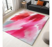 Generico Tappeto Camera da Letto 160x230 cm, Texture Pittorica Acquerello Bianco, Scelta Top per amanti del design Gallerista