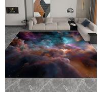 Generico Tappeto Camera Da Letto Stile Cinematografico Fantasy Spaziale, Soggiorno Tappeti Antiscivolo Lavabile Pelo Corto, 80 X 150 Cm Multicolore Per Bambini Adulti Adolescenti Ragazzi Ragazze