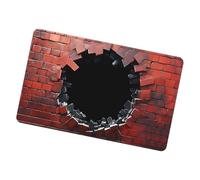 Generico Tappeto Con Design Di Illusione Ottica - Tappeto Buco Senza Fondo per Porta e Aree - Assorbente Con Effetto 3D | per Casa Ingresso Soggiorno Cucina Corridoio e Camera dello Studente