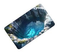 Generico Tappeto Con Effetto Di Illusione Ottica 3D | Zerbino Estetico Decorativo A Effetto Trappola Antiscivolo - Tappeto 3D,Per Portico Ingresso Bagno Cucina Ambienti Interni Decorazioni Halloween