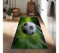 Generico Tappeto Corridoio Lungo Antidérapant 60 x 120 cm, Tappeto Passatoia Runner Cucina Sport Gol Calcio Lavabile Antimacchia Durevole Fotografia Naturalistica per Soggiorno Sala da Pranzo Foyer