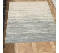 Generico Tappeto,Design moderno astratto con motivo invecchiato, verde-grigio, 110 x 110 cm, Area Rug Living Room, Bedroom, Farmhouse Fireplace, Lounge Rugs for Wooden Floors,