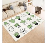 Generico Tappeto Esterno 50x80 cm Imitazione Cashmere Tappeto Pelo Corto Modello Funghi Erba Creativo 3D Tappeti Cucina Antiscivolo Lavabile Antimacchia Adatto per Appartamenti Camerette Ingressi