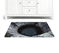 Generico Tappeto Illusion - Tappetino Antiscivolo Per Porte, Tappeto 3D Senza Fondo Illusione Ottica | Soggiorno Camera Da Cucina Bagno Interno Esterno Ingresso Porta Zona Terrazza Portico Sala Gio