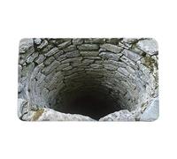 Generico Tappeto Illusione Ottica 3D - Tappetino Antiscivolo Assorbente In Velluto Di 50x80 Cm | Tappeto Per Ingresso Con Trappola, Bagno, Camera Da, Decorazioni Per La Casa | Estetica