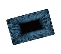 Genérico Tappeto Illusione Ottica, 80 x 50 cm, tappetino antiscivolo, ad asciugatura rapida, per compleanno, casa, Capodanno, feste, ingresso, soggiorno, camera da, corridoi