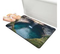 Generico Tappeto Illusione - Tappeto Buco Senza Fondo per Porta e Aree - Assorbente Con Illusione Ottica,per Casa Ingresso Soggiorno Cucina Corridoio e Camera dello Studente