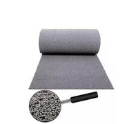 Generico TAPPETO PROFESSIONALE PVC ricciolo (specifico esterni ed incavi) altezza rotolo cm 120 spessore 15mm 5,9Kg/Mquadro CE N1907/2006 sostanze non potenzialmente pericolose (GRIGIO, 120X600 Cm)