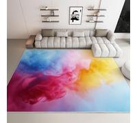 Generico Tappeto Salotto 140 x 200cm Morbido Tappeto Scendiletto Camera da Letto Sogno Fantasy Romantico Fantascienza Futurismo Tappeti Lavabili per Salotto Cameretta Bambino Ufficio Ingresso