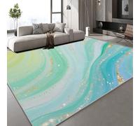Generico Tappeto Zerbini Lavabile Marmo Astratto 50x80 cm Tappeti per ingresso interno Antiscivolo, Oro Sogno Camera da Letto Pelo Corto,Tappeti Grande Sala da Pranzo,Ufficio,Corridoio
