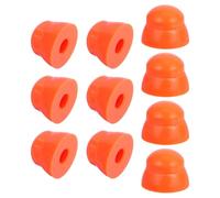 Generico Tappi in Plastica Arancione per Viti e Bulloni da Parco Giochi, Protezione Sicura, Facile Installazione, Resistente All'esterno, Confezione da 10 Pezzi