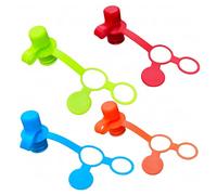 Generico Tappi per Borraccia - Adattatore Da Viaggio Per Bambini,4 Pezzi Boccaglio in Silicone Morbido Impermeabile per Bambini Asilo Viaggio Casa