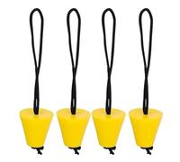 Genérico Tappi per kayak, 4 pezzi, universali da 4 cm, con cinghia | Kit di tappi imborali per kayak per canoe, kayak, barche da assalto, imbarcazioni, principianti, palatori
