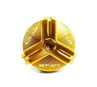 Generico Tappo di riempimento dell'olio del Motore della Motocicletta Vite del Filtro dell'olio Accessori di Protezione compatibili con Yamaha MT07 MT-07 FZ07 MT 07 2014-2021 2022 2023