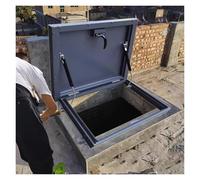Generico Tappo di Scarico per soffitta Antipioggia, botola per Tetto zincata con Guarnizione in Gomma, lucernario di Accesso di Emergenza al Tetto (65x80 cm / 25,6x31,5 Pollici) - Resistente alle INT