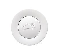 Generico Tappo for Vasca da Bagno, Scarico Universale, a Rimbalzo, Accessori in Ottone, pressatura a Caduta, Bianco, Nero, Bronzo 2657(White)