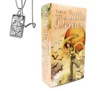 Generico Tarocchi del Piccolo Principe - Pocket Edition, include carte dei tarocchi e collana, perfetta per i principianti