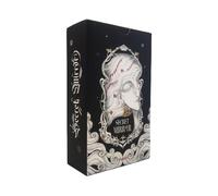 Generico Tarocchi dello Specchio Segreto Tarocchi d'Arte Femminile in Ricco simbolismo con Monocromatico con Guida Gioco da Tavolo per Feste in Versione Inglese 12 * 7 cm Secret Mirror Tarot