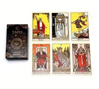 Generico Tarocchi Limited Edition, Set Completo 78 Carte con Istruzioni Online, Arcani Maggiori e Minori, 14+ Anni