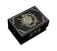 Generico Tarot Box - Magnetic Lid Ergonomic, Lightweight Organizer Card, Deck Box Storage | for Display Indoor Outdoor Jewelry Keepsakes Meditation Divination Playing Oracle Family Party
