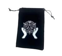 Generico Tarot Card Bag - Flannel 12x18cm | Tarot Deck Pouch, Drawstring