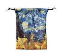 Generico Tarot Card Cash | Porta del sacchetto da a core di dotto di 13x18 cm | Custodia di protezione del mazzo per i mazzi Oracle, si adatta alla maggior parte delle carte da dei tarocchi di dimen