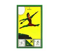 Generico Tarot Card Deck, Ceremonial Magick Cards, 4.13x2.48 inches 78pcs English Version, Pocket Size Divination Tool, Ideal for Wiccan Rituals, Spiritual Reading, Party, Presents, Beginners