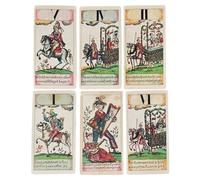 Generico Tarot Deck - 78 Pieces Vintage Funny Fortune Telling | Learning Tarot Deck with Embossed Cardstock for Beginners, Kids, Teens, Home, Hotel, Travel, Picnic, Camping, Party, Relaxation Use