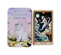 Generico Tarot Deck Cat Illustrations Social Play Desk Toy