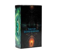 Generico Tarot Karten Set - 78 Stück Oracle Deck auf Englisch | Karten mit Wunderschönen Bildern für Anfänger & Fortgeschrittene | Beschichtetes Papier Tarotkarten für Familie