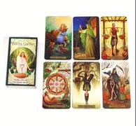 Generico Tarot of the Witch's Garden, Carte dei Tarocchi con Illustrazioni Mistiche, 10,5 x 6,5 cm