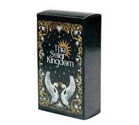 Generico Tarot Oracle Cards Deck, 78-Cards The Solar Kingdom Tarot Set, Amusing Social tool, Psychological Oracle Decks with Vibrant Imagery for Insight into Future and Past, 4.13x2.48 inches